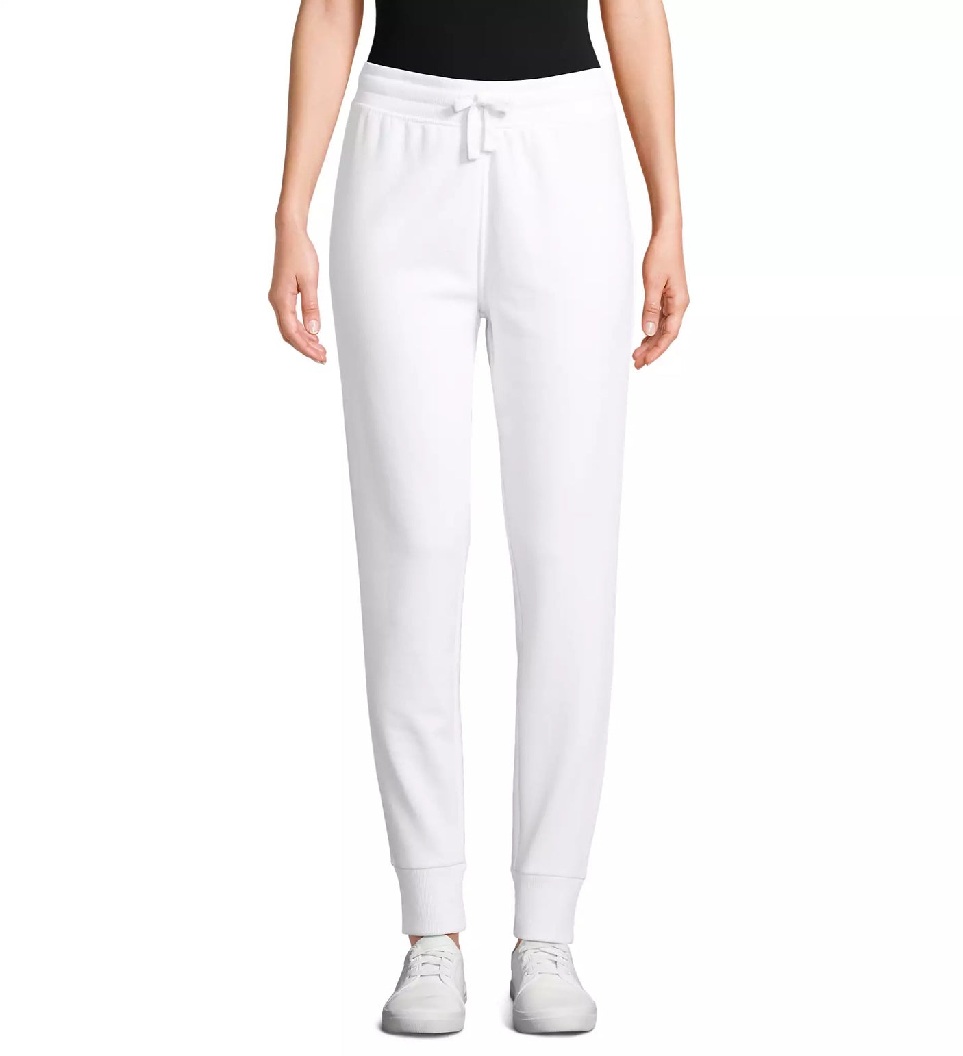 Sol's Jake Women Slim Fit Jog Pants - White - 02085