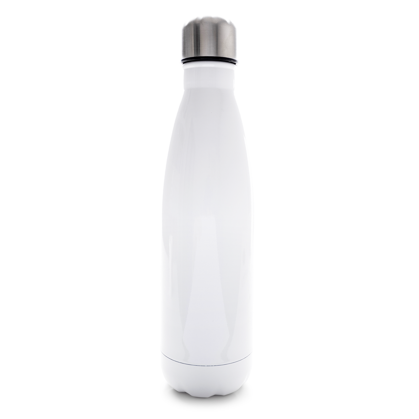 Sublimation Water Bottle - Stainless Steel White